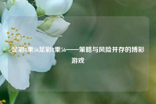 足彩8乘56足彩8乘56——策略与风险并存的博彩游戏